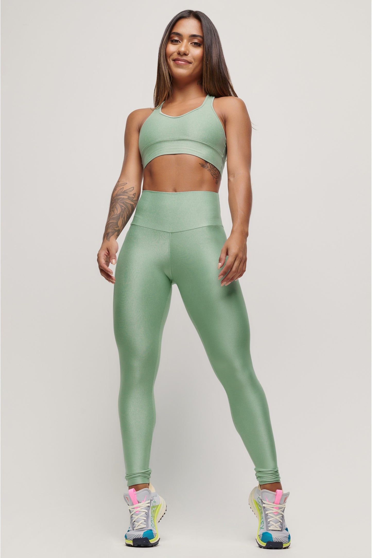 Legging com Bolso Menta - Essence