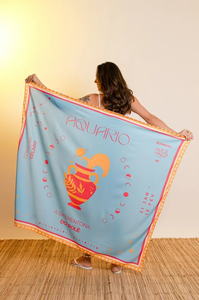 Pareo Signo Aquário