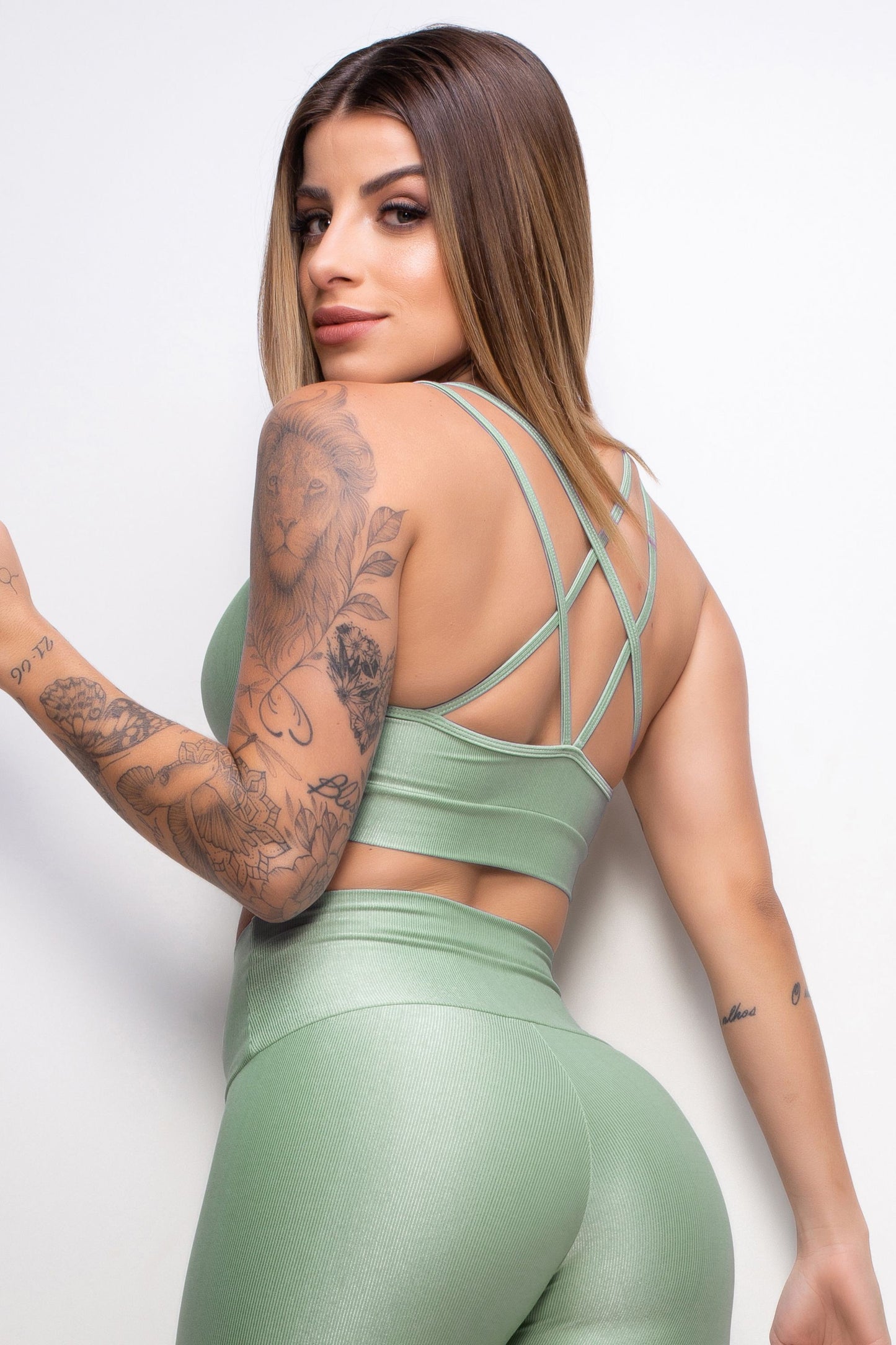 Top com Tiras Menta - Essence