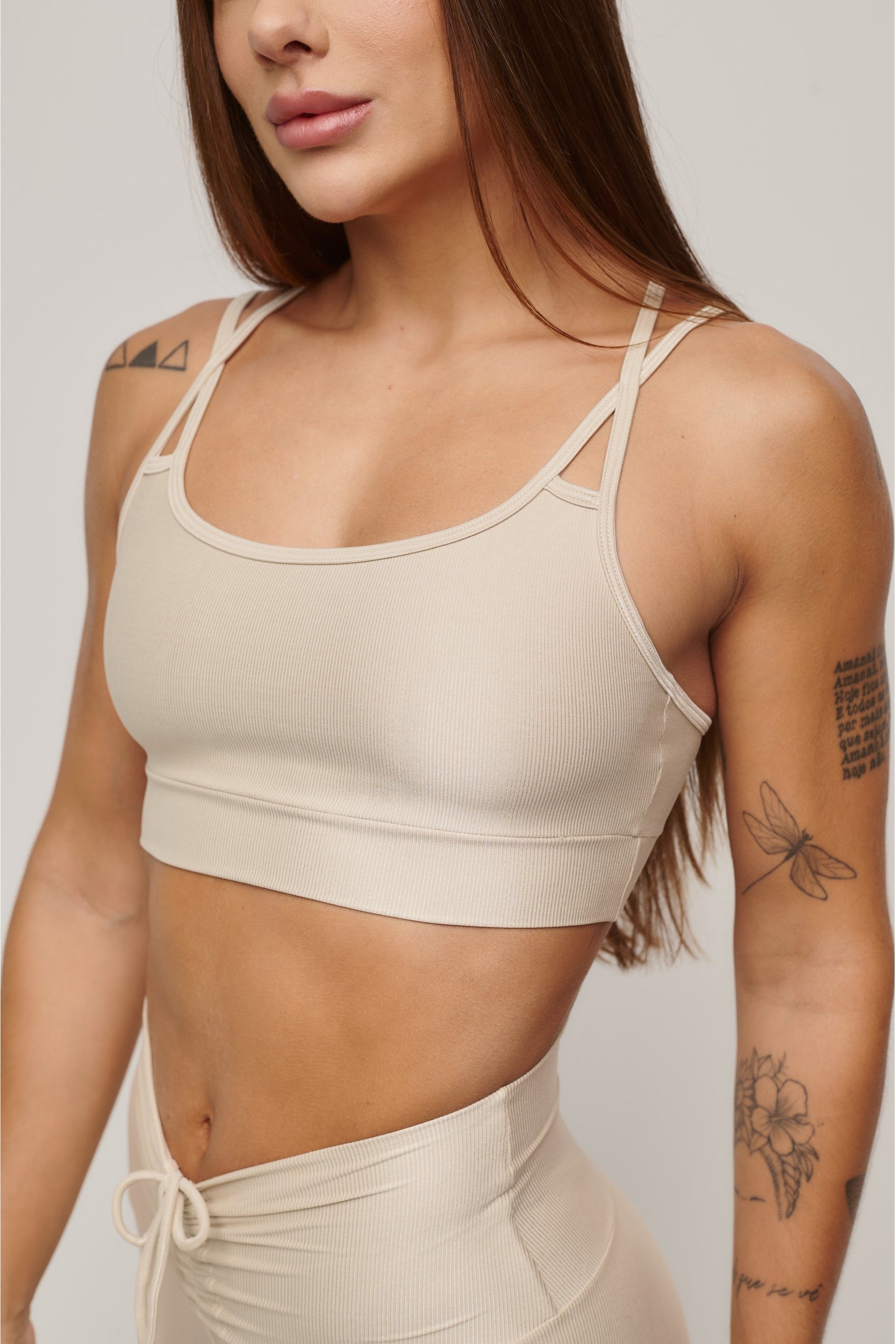 Top com Tiras Nude - Essence