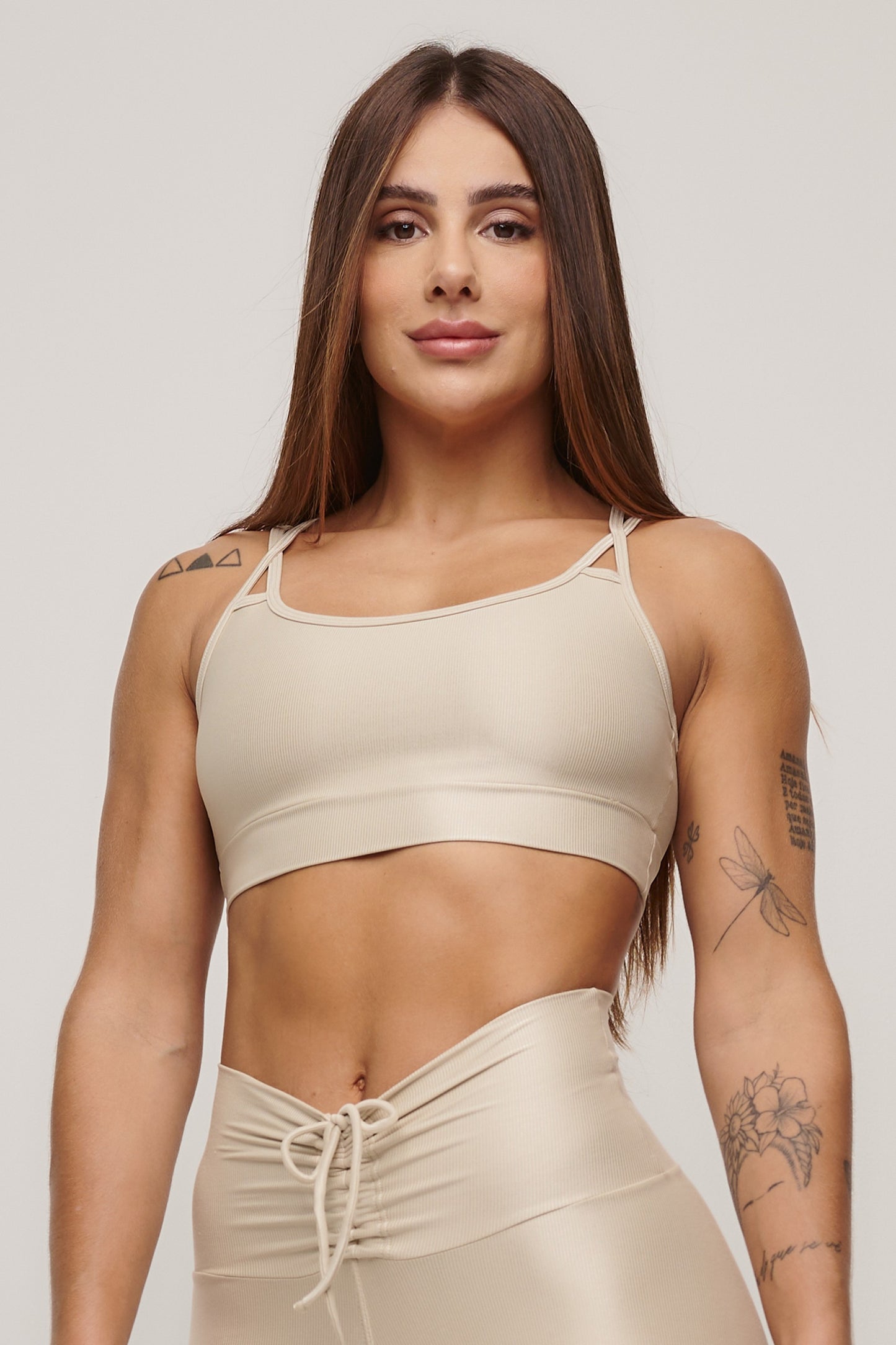 Top com Tiras Nude - Essence